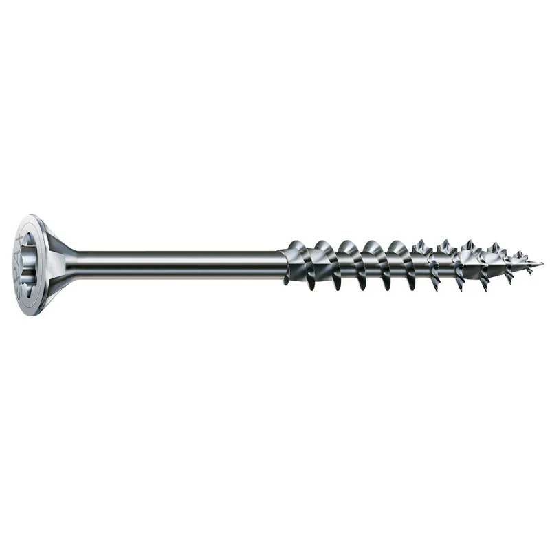 Set holsuruburi Spax Wirox, cap inecat T-STAR Plus, otel zincat alb, 4.5 x 60 mm, 10 bucati 10buc