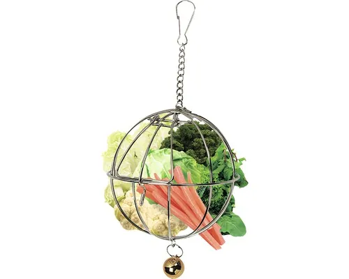 Sferă pentru salată metalică Karlie 9 cm buc