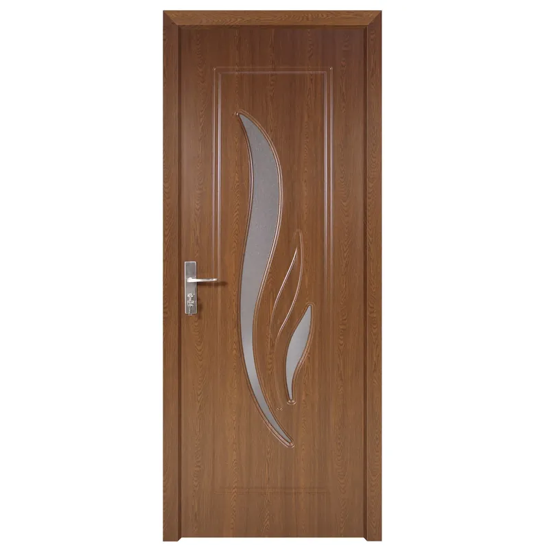 Usa de interior din lemn cu geam, Super Door F03-78-S, stanga / dreapta, stejar inchis, 78 x 203 cm buc