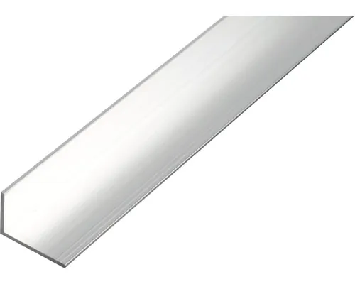 Cornier aluminiu Alberts 25x15x1,5 mm, lungime 1m buc