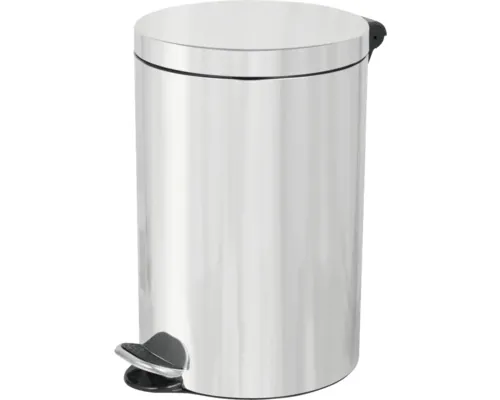 Coș de gunoi cu pedală 12 l inox buc