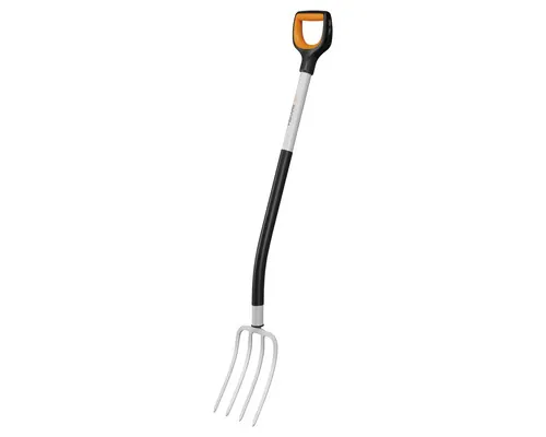 Furcă pentru compost Fiskars Xact, lungime 120cm, lățime de lucru 18,5cm buc