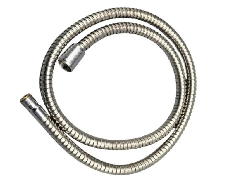 Furtun flexibil, Kroner, 1/2"FC x M15X1, 120 cm, crom, pentru spalator KRONER-SYLVA cu dus extractabil 1.2m