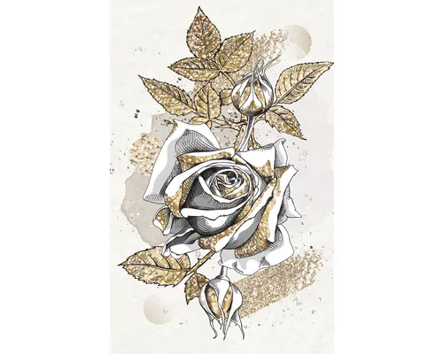 Tablou canvas PT6072 Glitter rose 60x90 cm buc