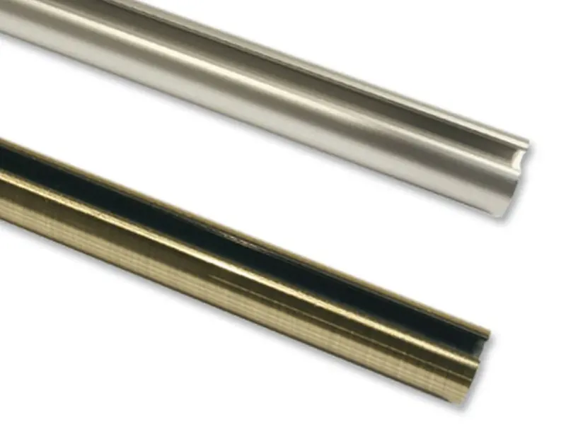 Bara galerie Romana, metal, 20 mm, 160 cm, argintiu satinat buc