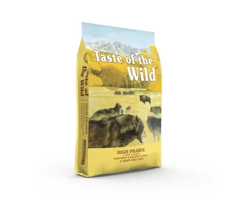 Hrană uscată pentru câini Taste of the Wild High Prairie cu bizon fără cereale și gluten 2 kg buc