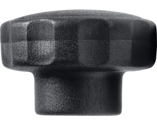 Piulițe înfundate Dresselhaus M6 Ø55mm oțel & plastic negru, 20 bucăți, pentru înfiletare manuală pac