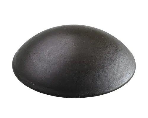Protecție de ușă pentru perete Hettich Ø40x15 mm, plastic maro, pachet 2 bucăți pac