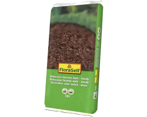 FloraSelf Scoarță ornamentală, maro, 70 l buc