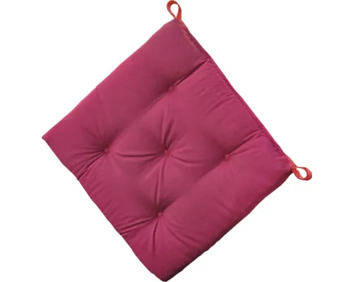 Pernă scaun Soft 40x40x6 cm vișiniu buc