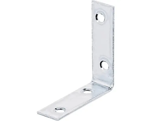 Colțar metalic perforat Alberts 50x50x15x1,75 mm, oțel zincat Sendzimir buc