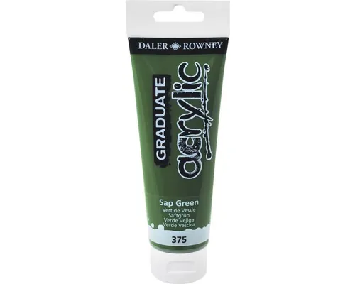 Culoare acrilică Graduate 375 Sap Green 120 ml buc