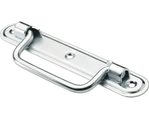 Mâner pentru ladă de lemn Hettich 162x32 mm, pliabil, oțel zincat, pachet 10 bucăți pac
