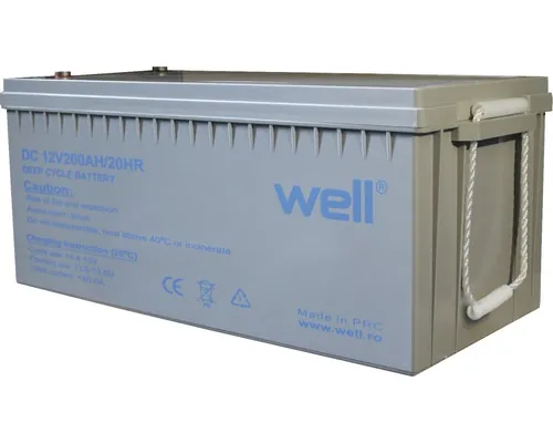 Acumulator Pb-Acid cu gel Well 12V 200Ah buc