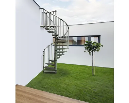 Scară de exterior în spirală Pertura Zenobia Ø 120 cm buc