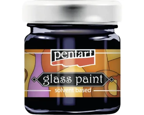 Culoare pentru pictură pe sticlă Pentart albastru 30 ml buc