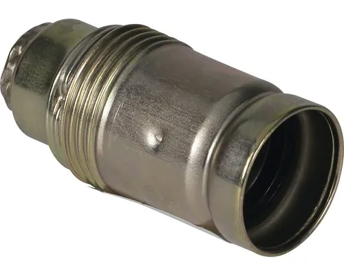 Dulie metalică Electroplast E14 alămită, cu filet exterior parțial buc