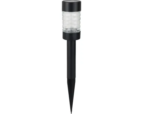 Lampă solară cu LED 3 lumeni 2700K 42cm, plastic negru buc