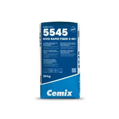 Sapa autonivelanta armata cu fibre Cemix NIVO RAPID FIBER 3-40 MM 25kg kg