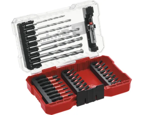 Biți și burghie Einhell M-CASE, set 33 piese buc