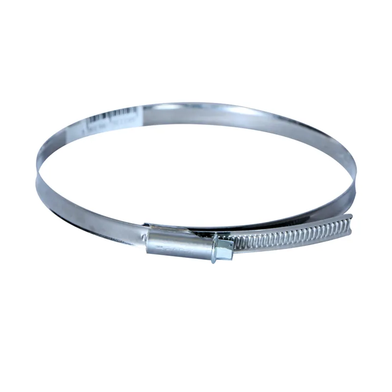Colier metalic Vents, zincat, pentru tub ventilatie, diametrul 125 mm
