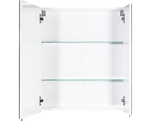 Dulap baie cu oglindă SPS 600.1 60x70 cm PAL alb 2 uşi buc