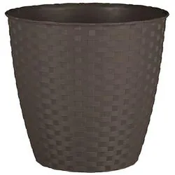 Ghiveci rattan moka 14cm SP-73452