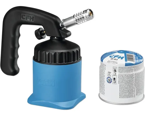 Lampă de lipit cu gaz CFH LM2000, incl. 1 butelie buc