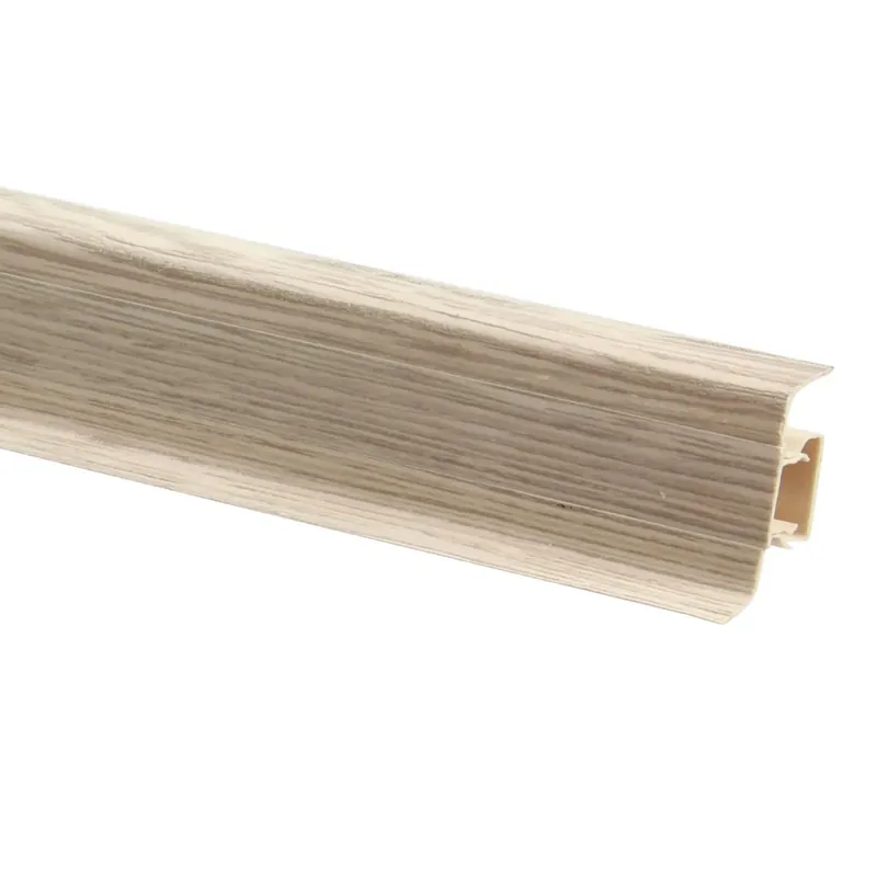 Plinta parchet PVC Set 10456-4295, canal cablu, pin, 2500 x 52 x 22 mm buc