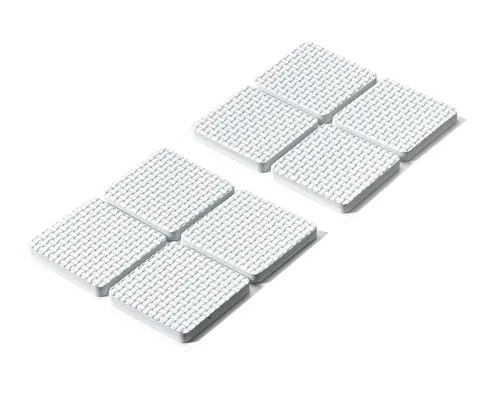 Amortizor anti-alunecare pentru mobilă Hettich 40x40x5mm, alb, pachet 8 bucăți, autoadezive pac