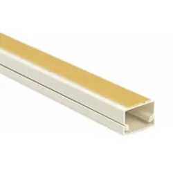 Canal cablu PVC cu adeziv alb 40x40mm 2m/bara 44040