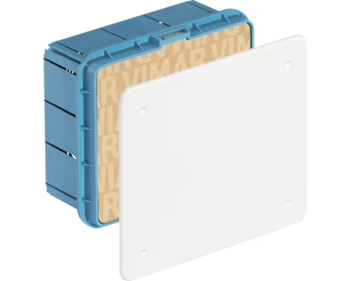 Doză legături zidărie Vimar 154x128x70 mm albastru buc