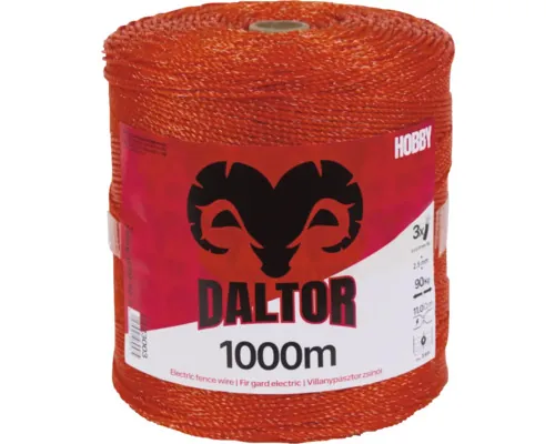 Fir gard electric NEXON HOBBY 1000 m 3 lițe 90 kg buc