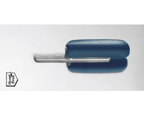 Gletieră oțel inoxidabil 270x130 mm, mâner din lemn lăcuit buc