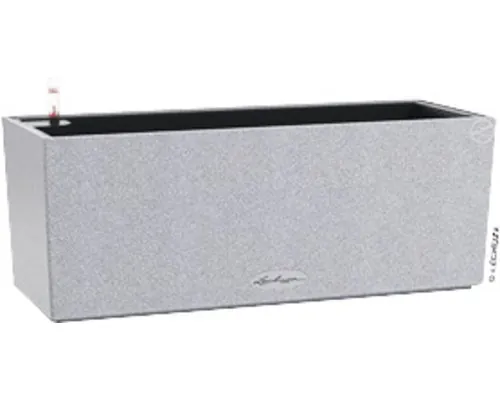 Jardinieră Lechuza Balconera Color plastic 50x19x19 cm gri sistem de irigare inclus buc