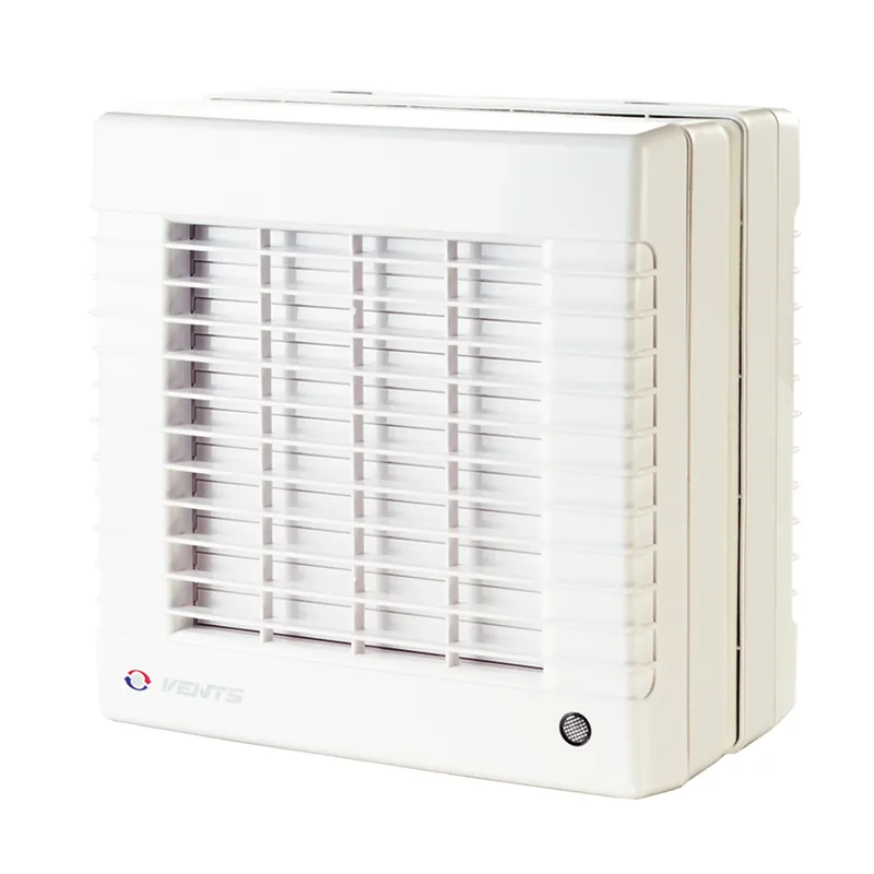 Ventilator baie, axial, Vents 150 MAO1, cu jaluzele automate, plastic, IP24, 26 W, 2400 RPM, 295 mc/h, D 150 mm buc
