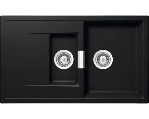 Chiuvetă bucătărie cristadur 1 cuvă Schock Mono D-150 51x86 cm cu picurător Puro reversibilă buc