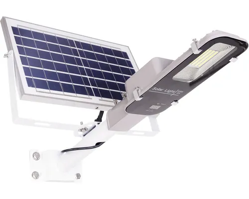 Corp iluminat stradal cu încărcare solară QL Lighting 2400 lumeni 6000-8000K, acumulator 6000mAh, protecție la umiditate IP65, incl. suport de fixare buc