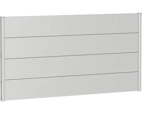 Panou grădină Biohort 180x90 cm argintiu metalizat buc