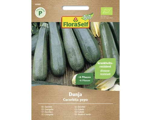 Bio Semințe legume FloraSelf Bio dovlecei Dunja F1 buc