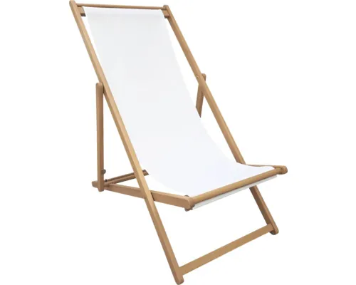 Șezlong plajă pliabil Garden Place Hailey 93x60x98 cm bej buc