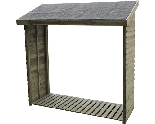 Suport pentru lemne de foc din lemn de pin 188x65/80x165/187 cm buc
