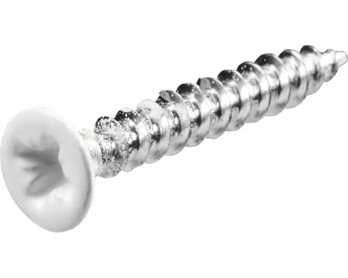 Șurub cu cap înecat pentru lemn PZ Hettich 3,5x25mm oțel alb pac
