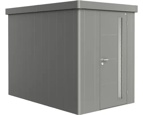 Magazie grădină Biohort Neo 3A metal ușă standard 179,5x291,5 cm gri-cuarț metalizatt buc