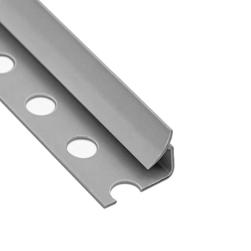 Profil PVC de colt interior, 000aigc, gri, 2.6 m buc
