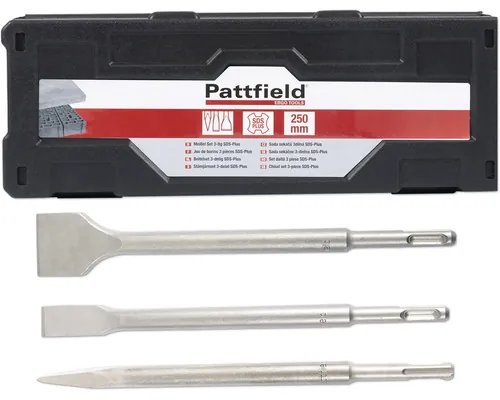 Set dălți Pattfield SDS-Plus, 3 buc.