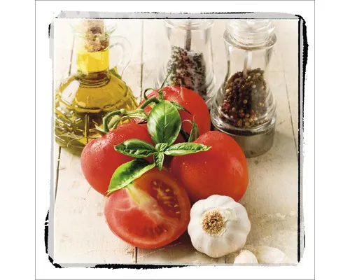 Tablou sticlă Pure Living Hot and Spicy VI 30x30 cm buc