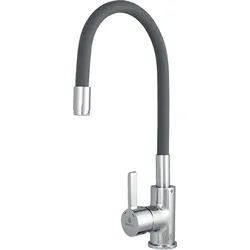 Baterie bucatarie pipa flexibila gri ER-A208G,finisaj gri
