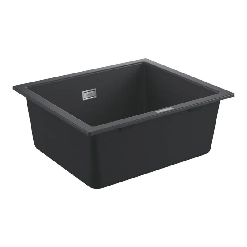 CHIUVETA BUCATARIE COMPOZIT, SUB BLAT, GROHE K700U, L.53.3X45.7cm, NEAGRA