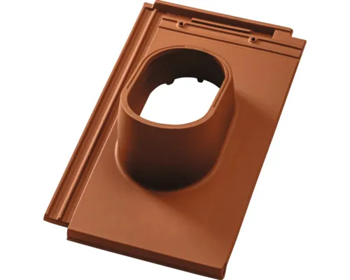 Țiglă ceramică set antenă solzi Tondach maro închis buc